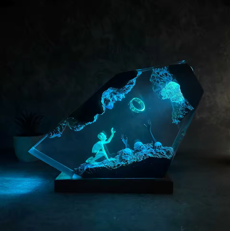 Epoxy Resin Lamp - Fantasy