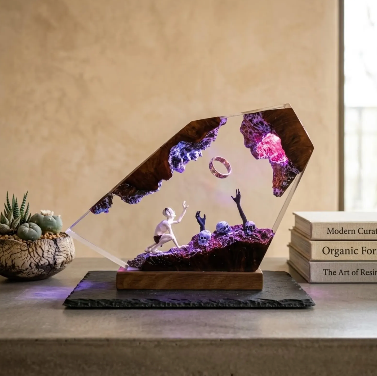 Epoxy Resin Lamp - Fantasy